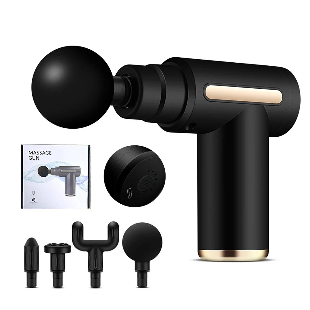 Pistola de Massagem Profissional PowerGrip