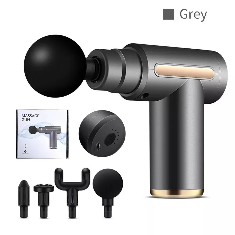 Pistola de Massagem Profissional PowerGrip