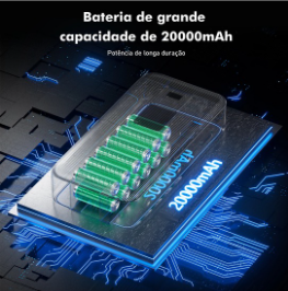 Power Bank 20.000mAh Ultra Rápido