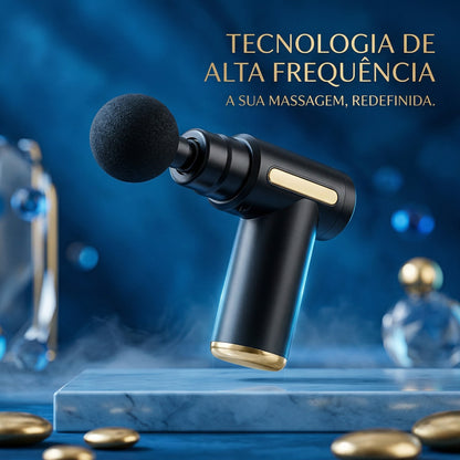 Pistola de Massagem Profissional PowerGrip