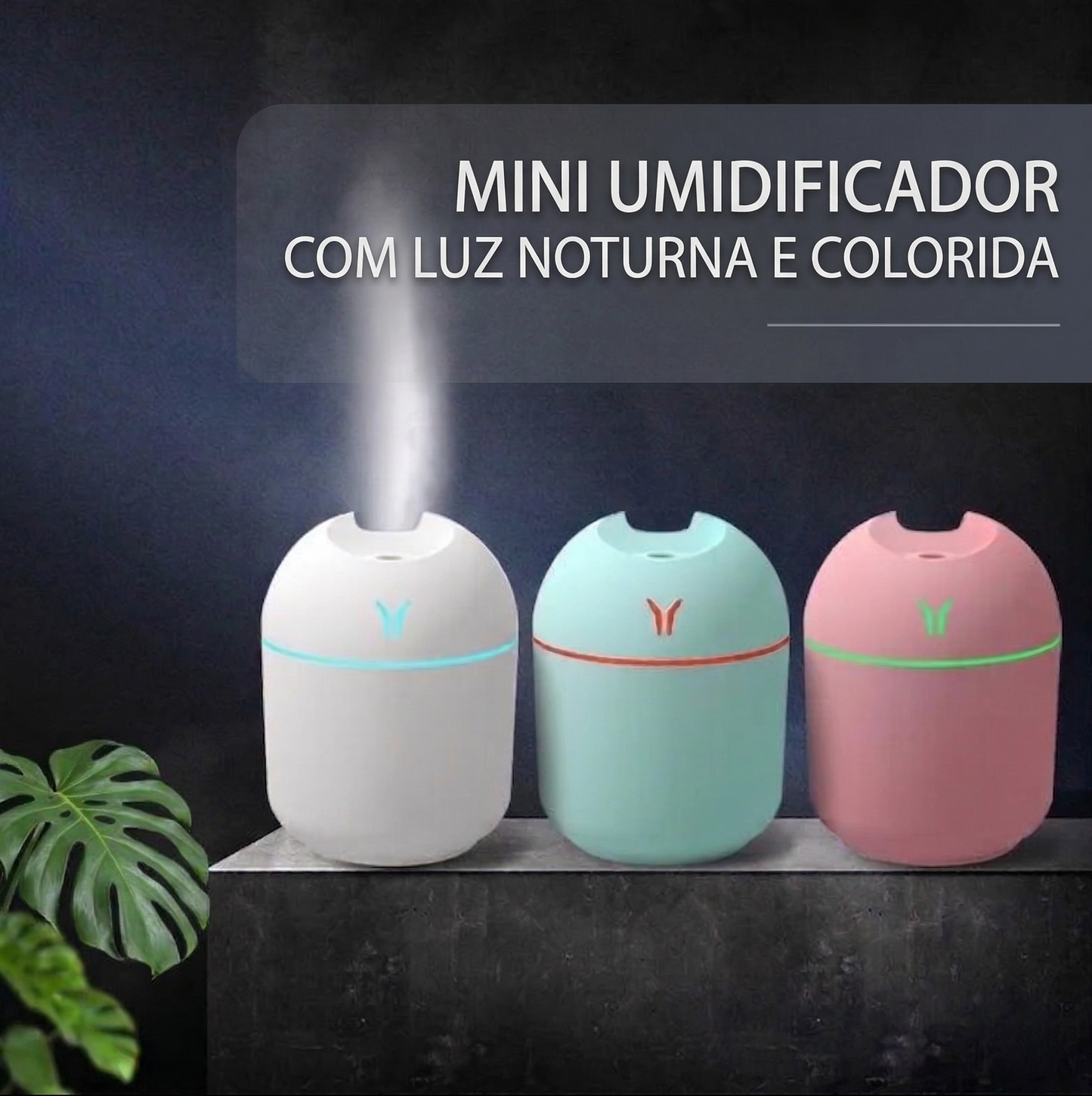 Mini Umidificador USB : Conforto e Aroma para o ambiente